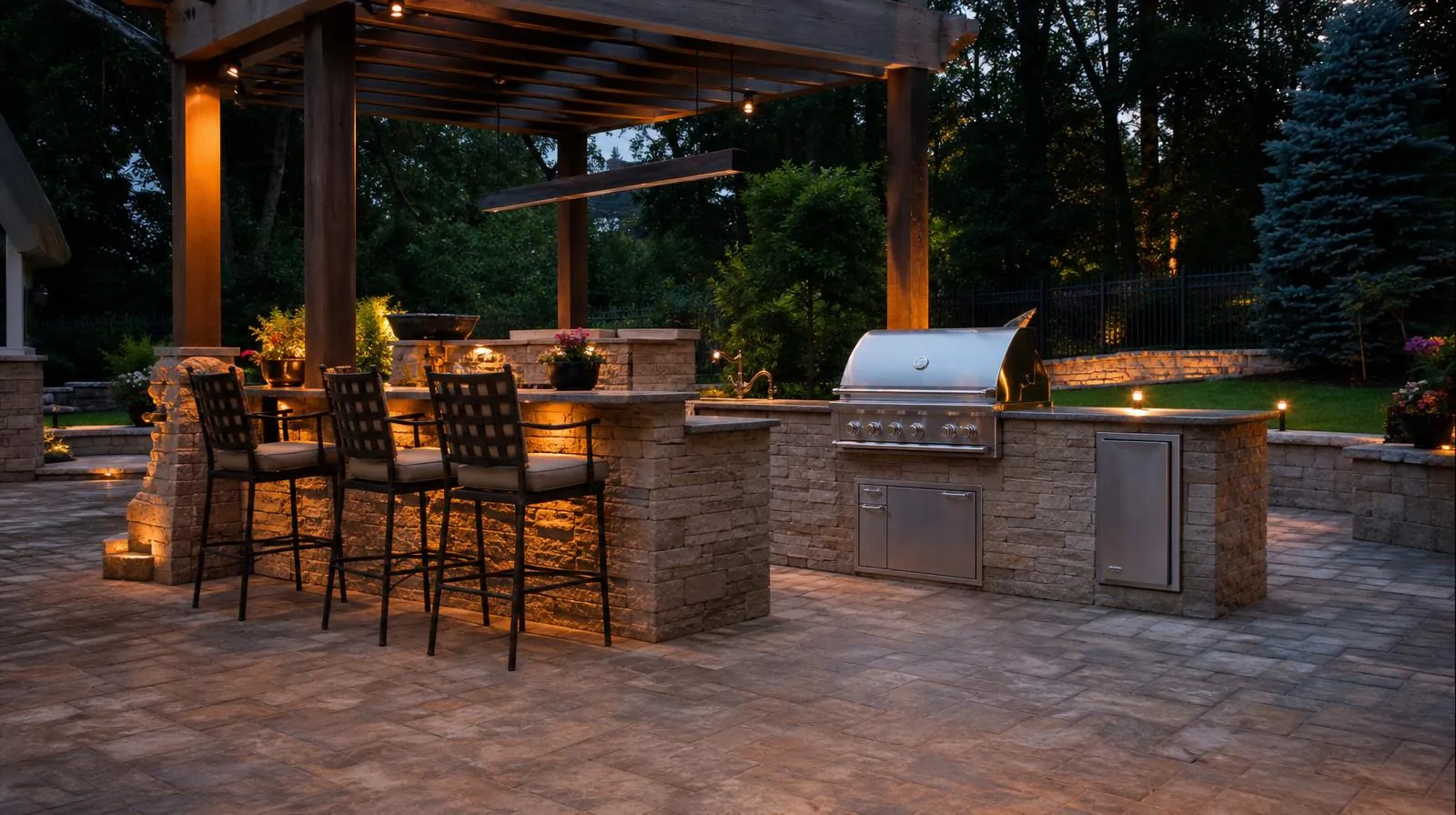 Luxury Hardscaping — real project photography for StoneCraft