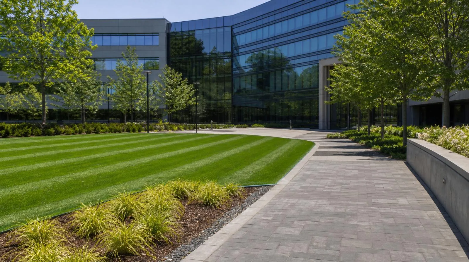 Commercial Landscaping — real project photography for Titan